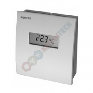 Pomieszczeniowy czujnik temperatury Siemens QAA2061D z wyświetlaczem
