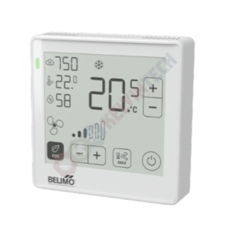 Zadajnik pomieszczeniowy CO₂ / wilgotność / temperatura Belimo P-22RTM-1900D-1