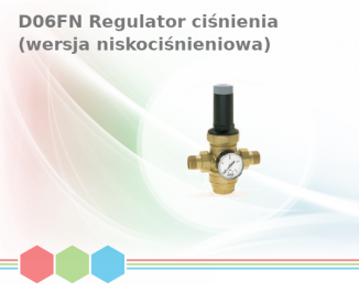 D06FN Regulator ciśnienia (wersja niskociśnieniowa)
