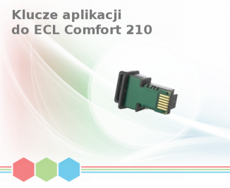 Klucze aplikacji do ECL Comfort 210