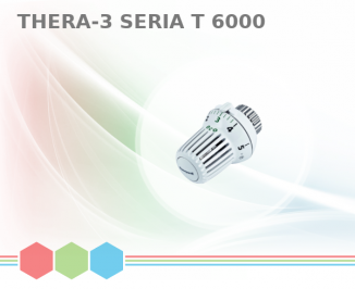Thera-3 Seria T6000 Głowica termostatyczna