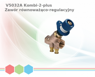 V5032A Kombi-2-plus Zawór równoważąco-regulacyjny